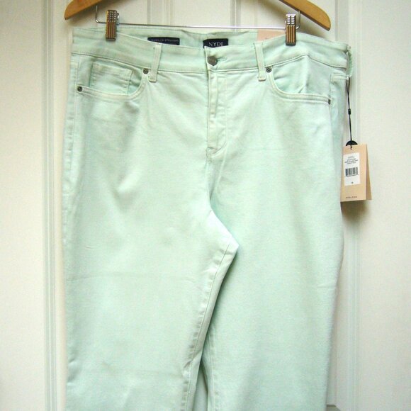 New NYDJ Marilyn Crop Cuff Jeans Sz 18 - Picture 1 of 9